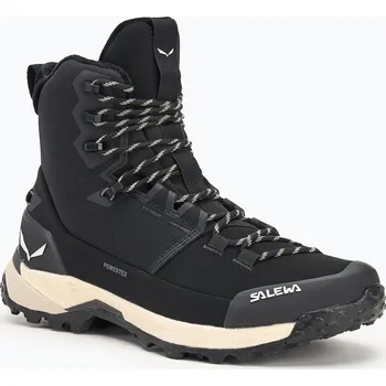 Dámská sportovní obuv Dámské trekové boty Salewa Puez Winter Mid Ptx black / black