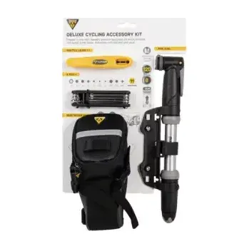 brašna na kolo Topeak Deluxe Cycling Accesory Kit sada příslušenství ke kolu