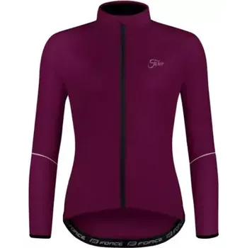 Cyklistická bunda Force Arrow Lady dámská bunda fialová vel. M
