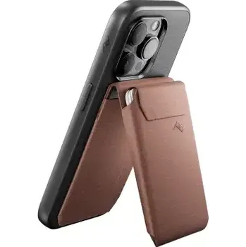 Peněženka Peak Design Wallet Stand magnetická peněženka na mobil Redwood