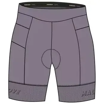 Cyklistické oblečení Maloja BarlaminaM. dámské kraťasy Smoky Purple vel. S