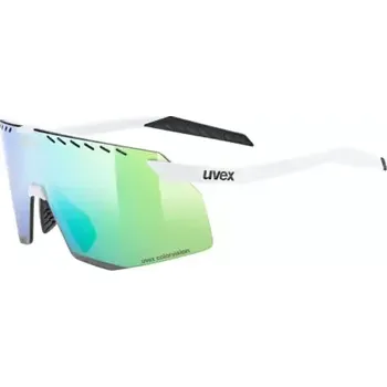 cyklistické brýle Uvex Pace Stage ColorVision Small brýle White Matt/Mirror Green