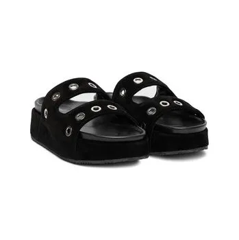 Dámské pantofle Nazouváky Inuikii Suede Studs 70103-153 Černá 39