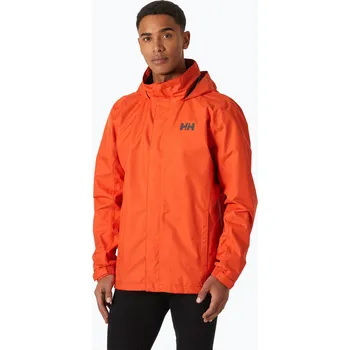 Pánská větrovka Pánská bunda do deště Helly Hansen Dubliner patrol orange