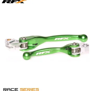 Nářadí na motocykly Sada pružných kovaných pák RFX Race (zelená) FXFL3010055GN