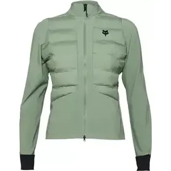 Cyklistická bunda Fox Flexair Fire Hybdrid dámská bunda Moss vel. L