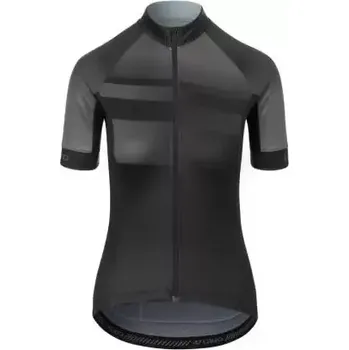cyklistický dres Giro Chrono Sport dámský dres krátký rukáv Black Degree vel. XS