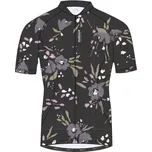 Maloja VilsaM. AOP 1/2 dámský dres krátký rukáv Deep Black vel. S