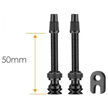 ventilky CICLOVATION bezdušový ventilek Light-weight 50mm černá