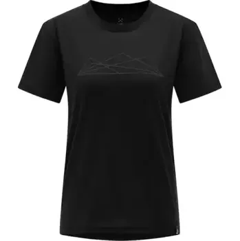 Dámské tričko Haglöfs Camp W dámské triko krátký rukáv černá vel. S