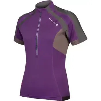 cyklistický dres Endura Hummvee dres dámský fialová vel. XL