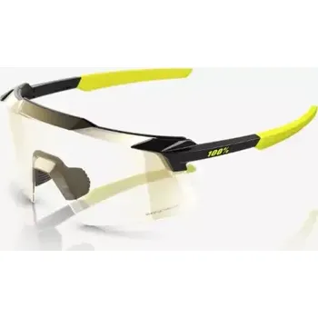 100% Aerocraft brýle Gloss Metallic Black/Photochromic