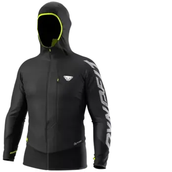 Pánská bunda Dynafit DNA Polartec Alpha pánská bunda Black Out/Neon Yellow vel. XL