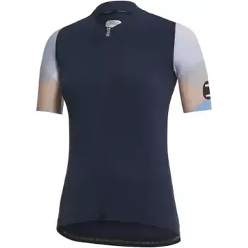 cyklistický dres Dotout Path dámský dres krátký rukáv Blue vel. S