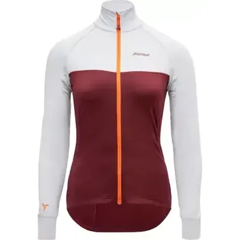 Dámská mikina Silvini Matesia dámská mikina Cloud/Merlot vel. XXL