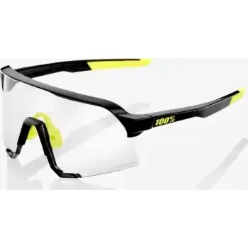 100% S3 sportovní brýle Gloss Black/Photochromic