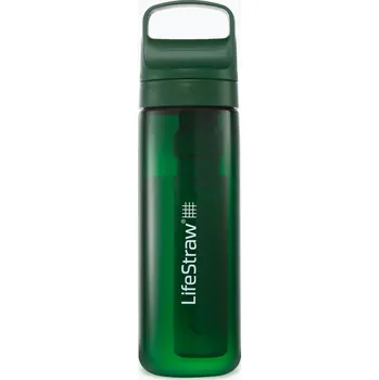 Outdoorové vybavení Cestovní láhev Lifestraw Go 2.0 z filtrem 650 ml terrace green