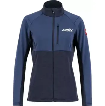 Dámská mikina Swix Infinity Midlayer dámská mikina Lake Blue vel. L