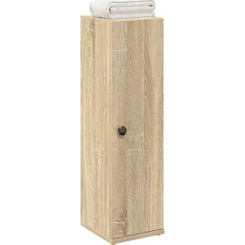 Koupelnový nábytek vidaXL Koupelnová skříňka s držákem rolí 20,5 x 22 x 72 cm [858518] Barva: dub sonoma