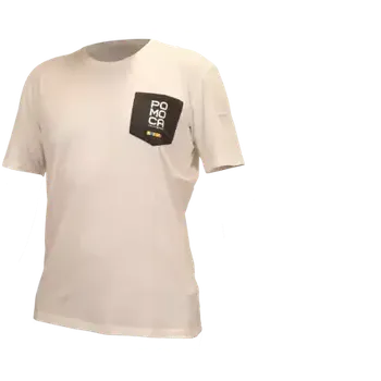 Pánské tričko Pomoca pánské triko krátký rukáv White vel. XXL