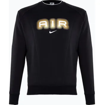 Pánská mikina Pánská mikina Nike Sportstwear Air Crew-Neck black/metallic gold
