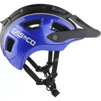 Cyklistická přilba Casco MTBE 2 přilba Black/Blue vel. L ( 58 - 62 cm)