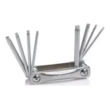 Multiklíč XLC TO-M09 multiklíč 8 funkcí stříbrná
