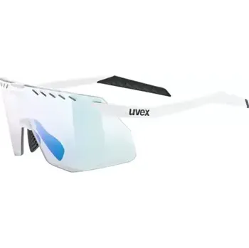 Sluneční brýle Uvex Pace Stage Variomatic Small brýle White Matt/Mirror Green