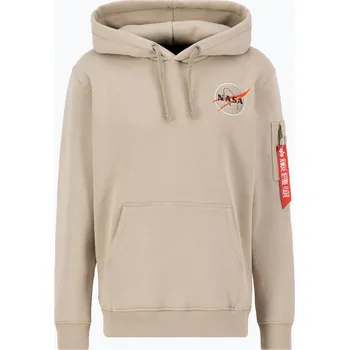 Pánská mikina Pánská mikina Alpha Industries NASA Orbit vintage sand