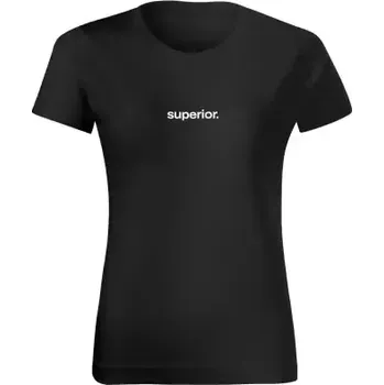 Dámské tričko Superior Silk Print dámské triko krátký rukáv Black vel. XL