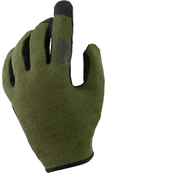 Cyklistické rukavice IXS Carve pánské rukavice Olive vel. XXL