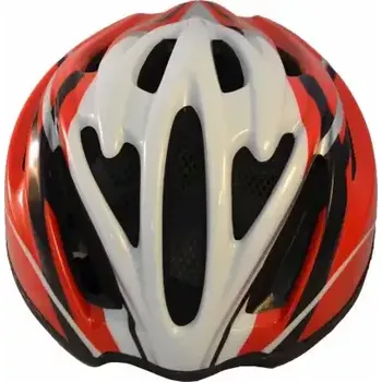 Cyklistická přilba Sting Milargo přilba červená/černá/bílá, vel. M/L