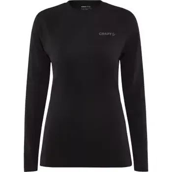Dámské termoprádlo Craft ADV Wool Merino dámské triko dlouhý rukáv černá vel. XL