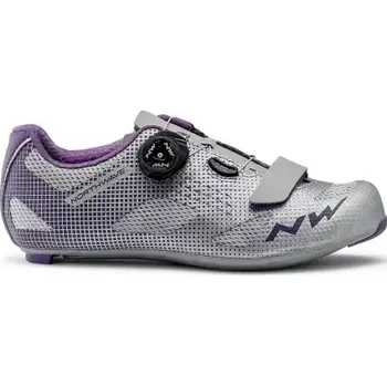Dámské cyklistické tretry Northwave Storm silniční dámské tretry Silver EU 36
