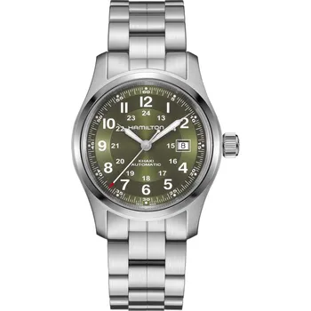 Módní doplněk Hamilton Khaki Field Auto H70605160 + prodloužená záruka 5 let + možnost výměny do 90 dní
