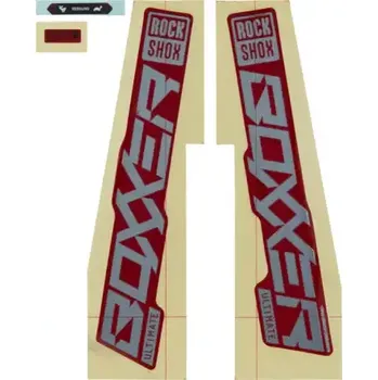 Vidlice na kolo Rock Shox Decal Boxxer Ultimate 27,5"/29" red/gloss polar foil