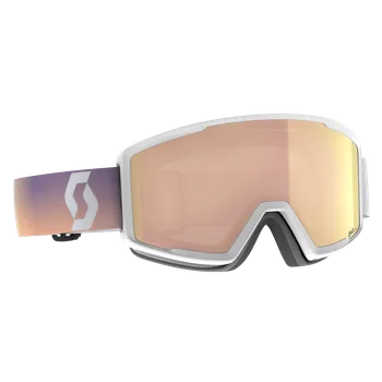 SCOTT Lyžařské brýle Factor Pro 2025/2026 Bílá enhancer rose chrome Unisex, Pánské