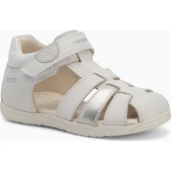 Dívčí sandály Dětské sandály Geox Macchia white