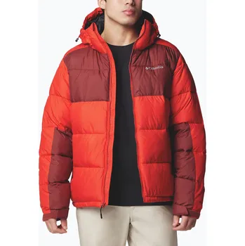 Pánská bunda Columbia Pike Lake II Hooded sail red/ spice