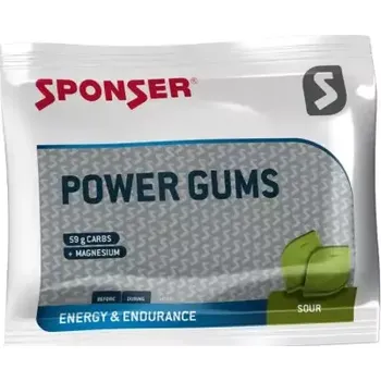 Sponser Power Gums energy gumídci Sour 10 ks 75 g