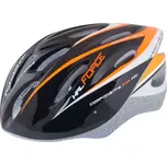 Force Hal přilba černá/oranžová vel. 54-58cm