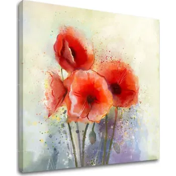 Obraz Nástěnná malba KVĚTINY KV076E12