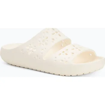 Dámská obuv Nazouváky Crocs Classic Floral Cutout Sandal chalk