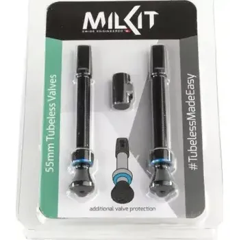 Duše na kolo milKit bezdušové ventilky 55 mm černá