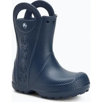 Chlapecké holínky Dětské holínky Crocs Handle It Rain Boot Kids Toddler navy