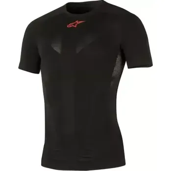 Alpinestars Tech Top Summer pánské funkční triko dlouhý rukáv black/red vel. XS/S