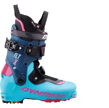 Skialpinistické vybavení Dynafit TLT X dámské skialpové boty Silvretta/Pink Glo vel. 26,5 cm mondo / EU 41