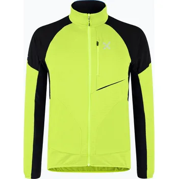 Pánská mikina Pánská mikina Montura Thermal Grid 2 Maglia lime green