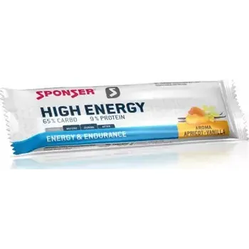 Sponser High Energy tyčinka apricot-vanilla 45 g
