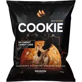 Passion MPower Cookie Gain 75g Mrkvový dort ořechová náplň